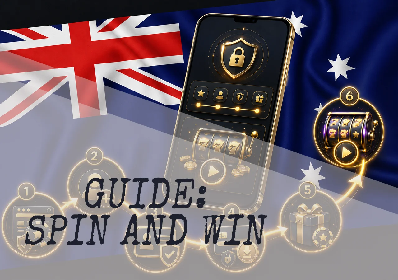Step-by-step guide to playing online pokies in Australia, from casino selection to deposit and game launch